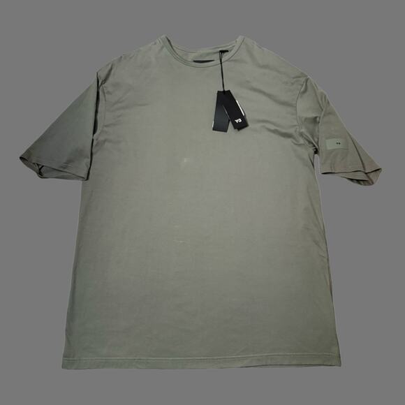 adidas Y3 Boxy Tee Size M Oversized Fit Green NWT IP7711 - Picture 1 of 11